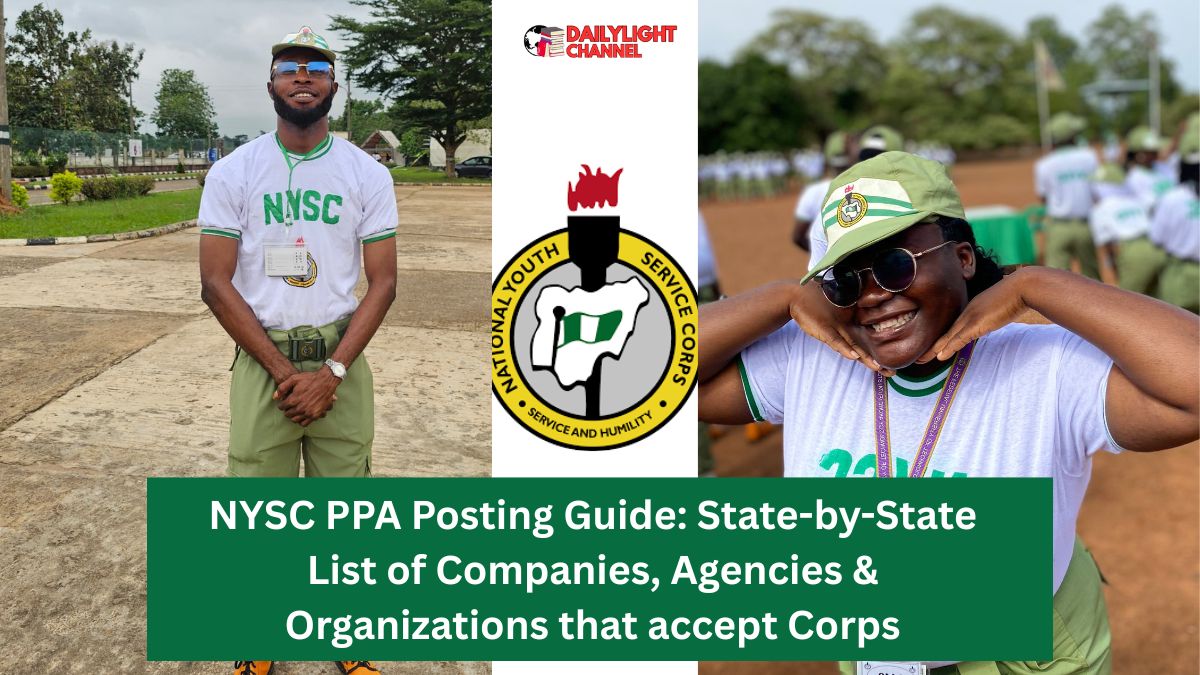 NYSC PPA Posting Guide: State-by-State List of Companies, Agencies & Organizations that accept Corps Members