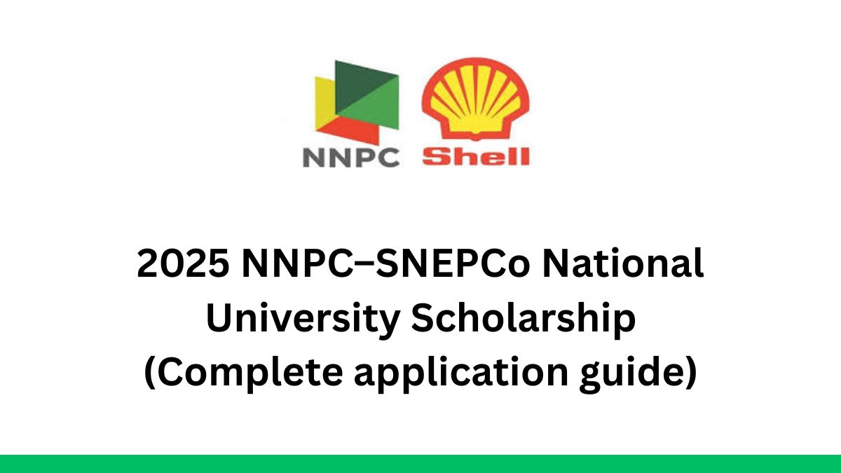 2025 NNPC–SNEPCo National University Scholarship