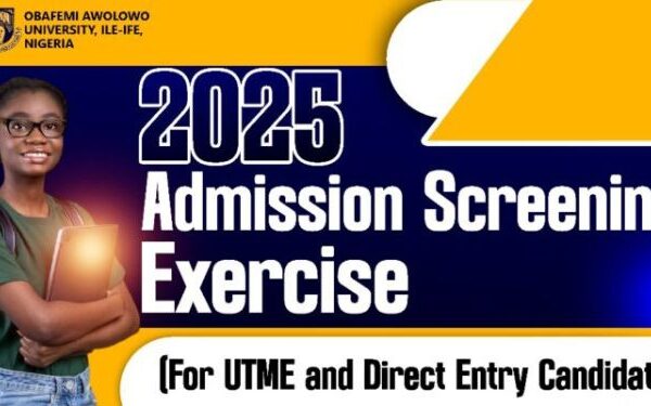 An illustration image of OAU Extends 2025 Post-UTME Registration Deadline
