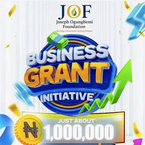 Step by step application flier for Joseph Ogungbemi Foundation
