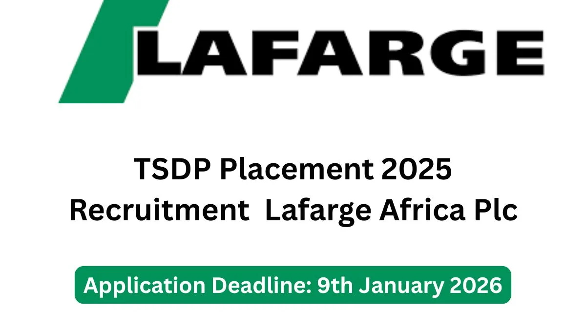 TSDP Placement 2025 Lafarge Africa PLC