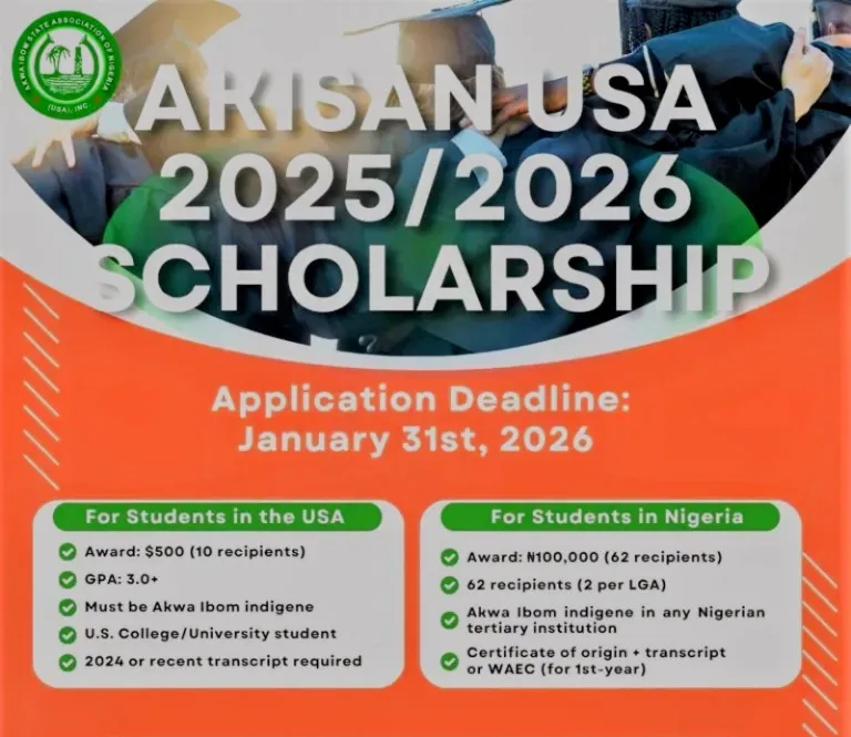 AKISAN USA 2025 2026 SCHOLARSHIP
