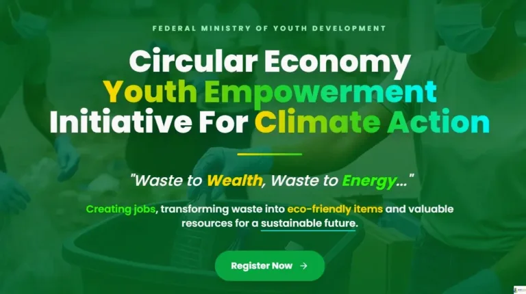 FG Opens Application for Youth Empowerment Initiative for Climate Action 2026