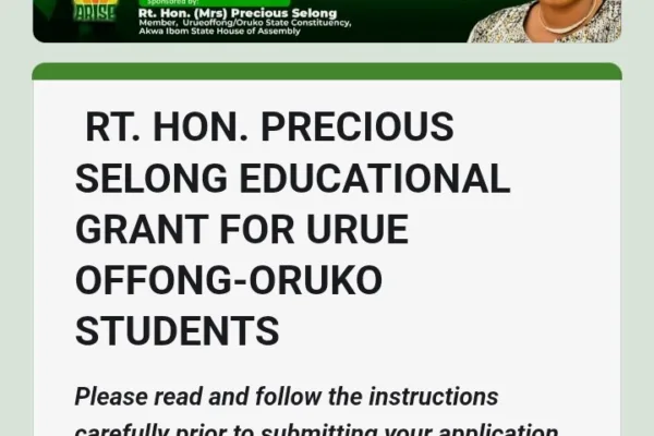 Precious Selong Educational Grant