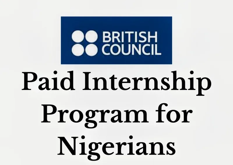Application for British Council Internship Program 2026