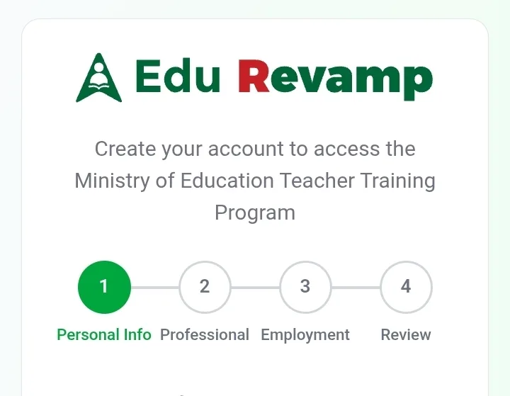 Application guide for EduRevamp Program
