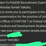 FUADSI Recruitment 2025