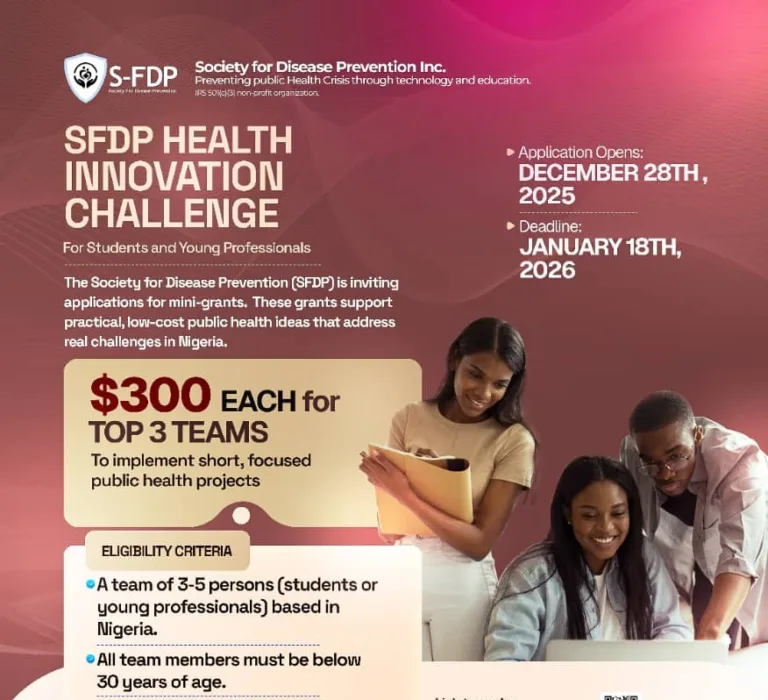 SFDP Health Innovation Challenge 2026