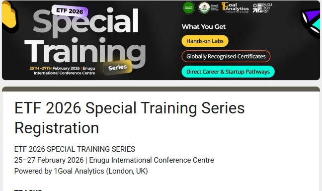 Enugu Tech Festival 2026 Special Training Series