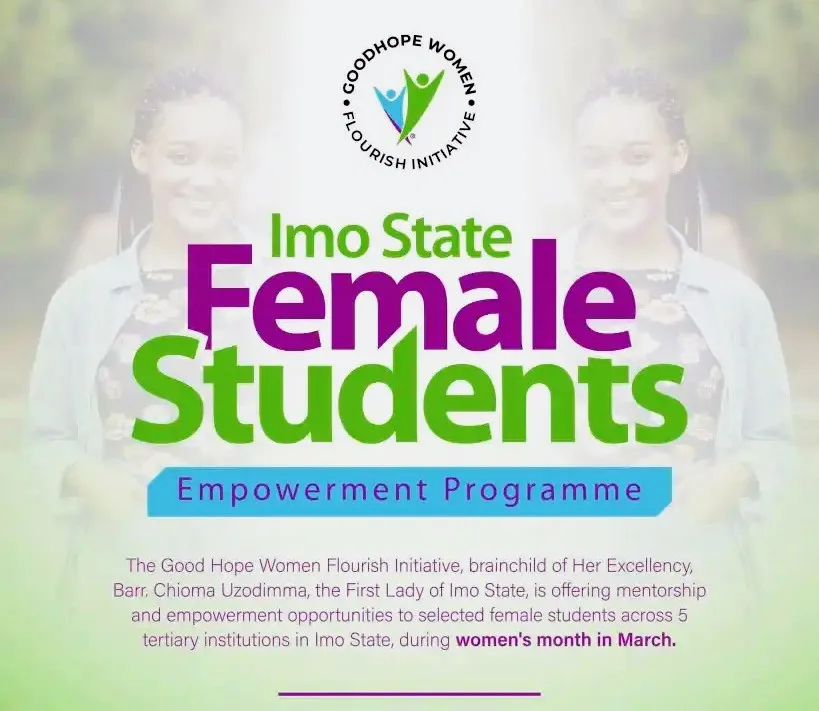 A picture illustration of Imo Female Student Empowerment Programme