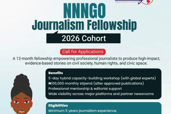 NNNGO Journalism Fellowship 2026