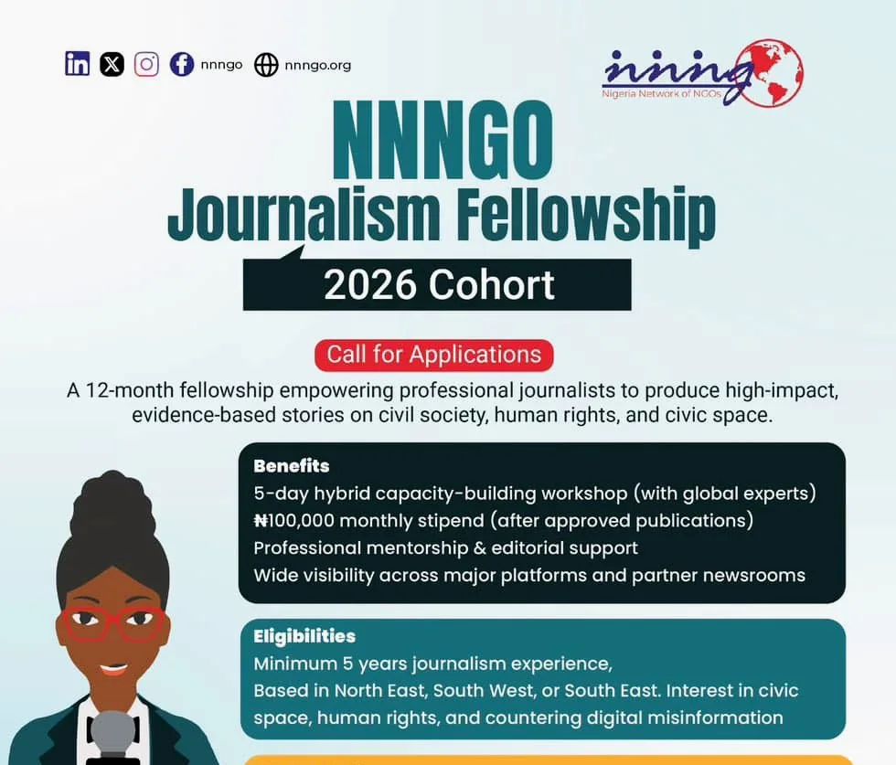 NNNGO Journalism Fellowship 2026