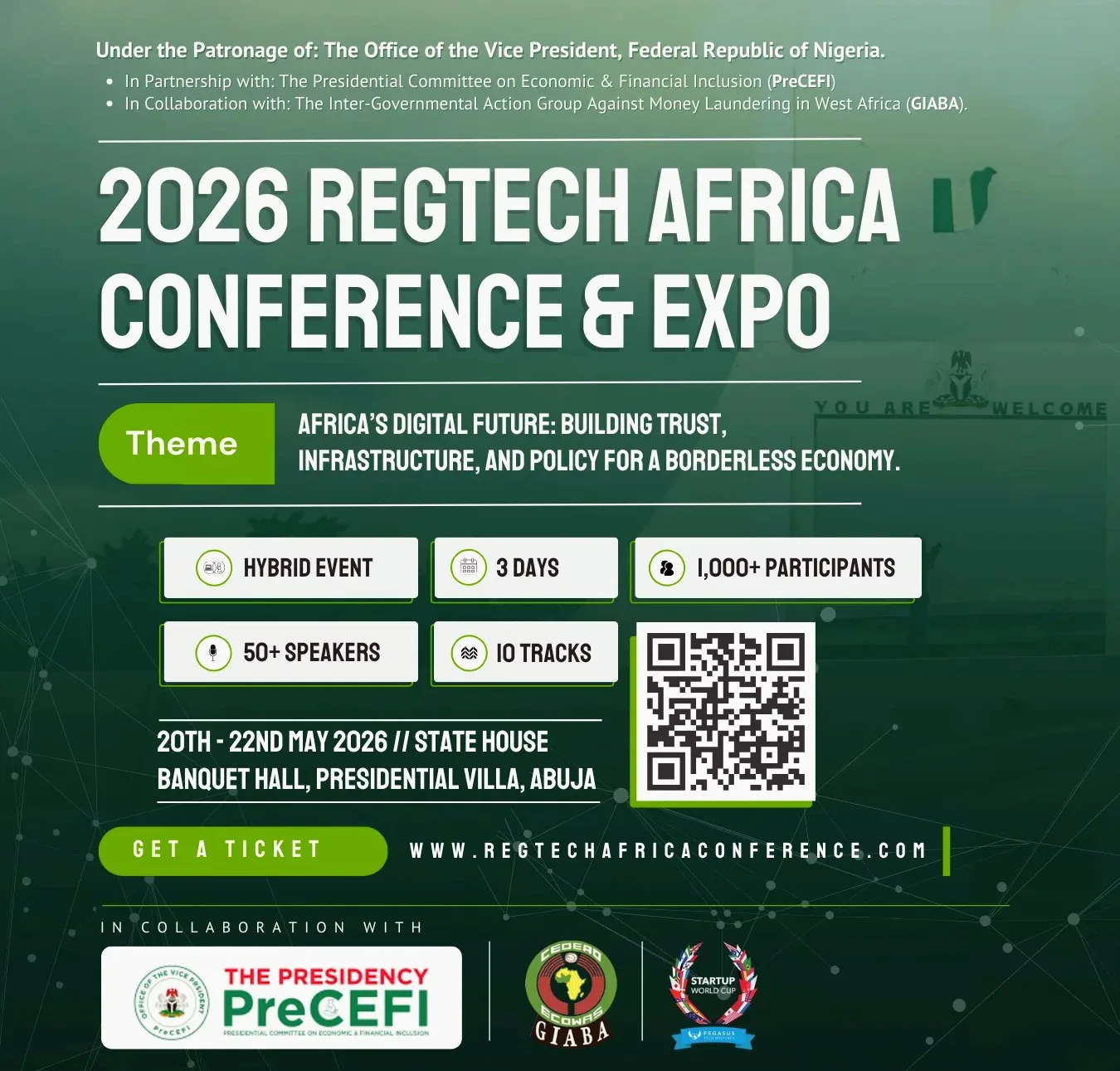 Startup World Cup Competition at the 2026 RegTech Africa Conference, Abuja.