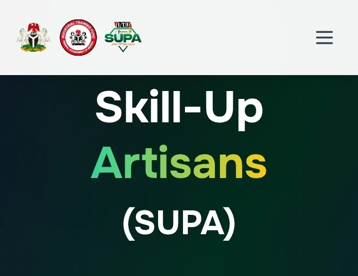 2026 Skill-Up Artisans Programme (SUPA) official portal