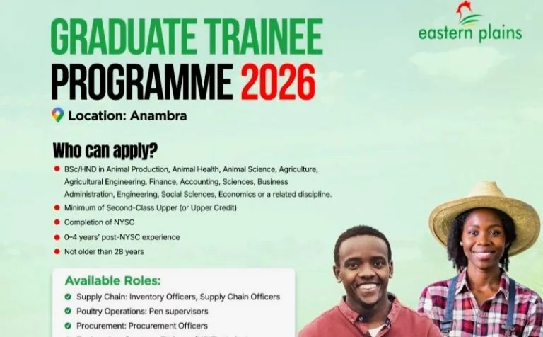 Eastern Plains Graduate Trainee Program