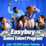 Promotional image for Easybuy sales talent program. business developer