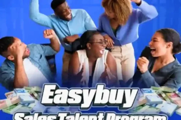 Promotional image for Easybuy sales talent program. business developer
