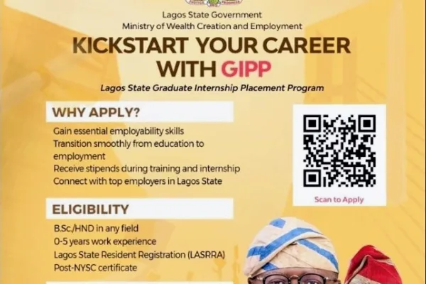 How to apply for Lagos State Graduate Internship Placement Programme