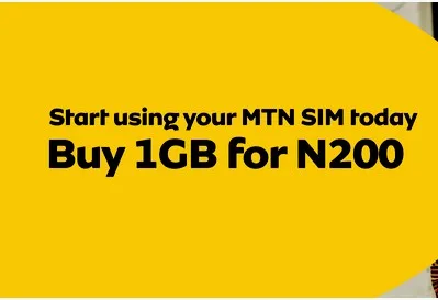 How to get MTN Data Bundle #200 for 1GB Plan