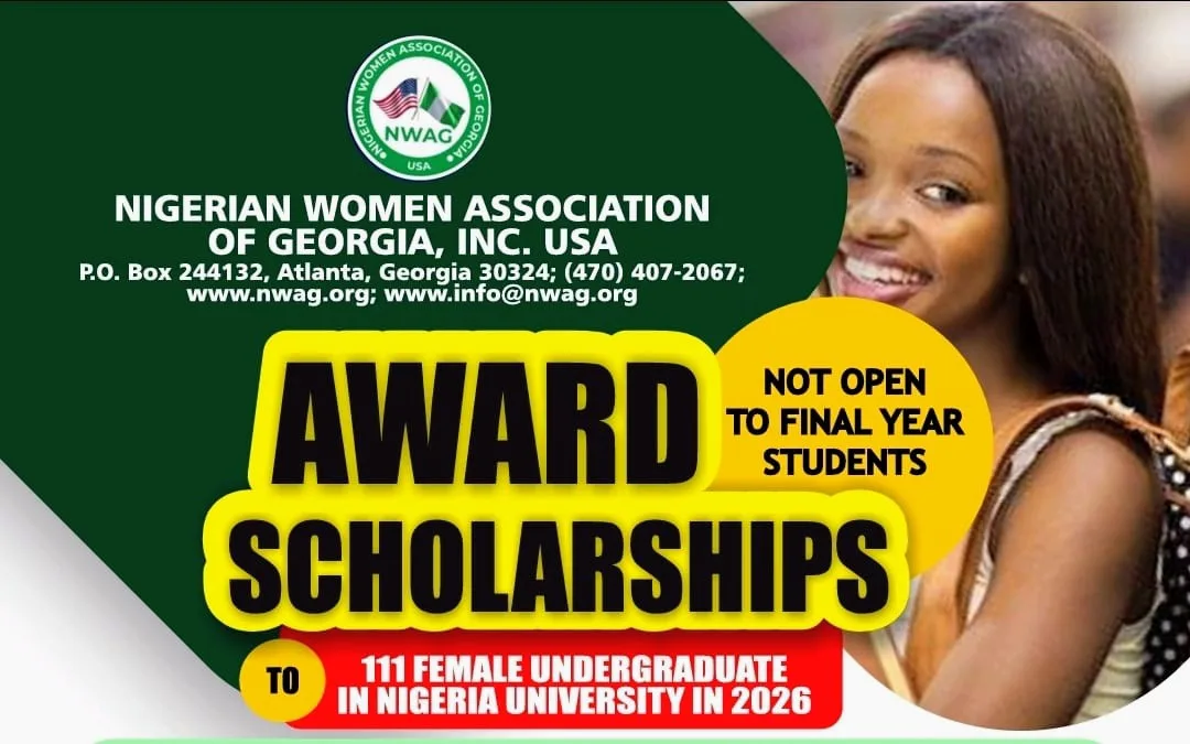 Scholarship opportunity for female undergraduates