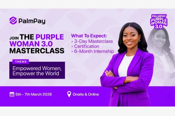 PalmPay Purple Woman