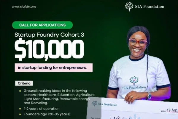 How to apply for 2026 SIA foundation startup foundry grant