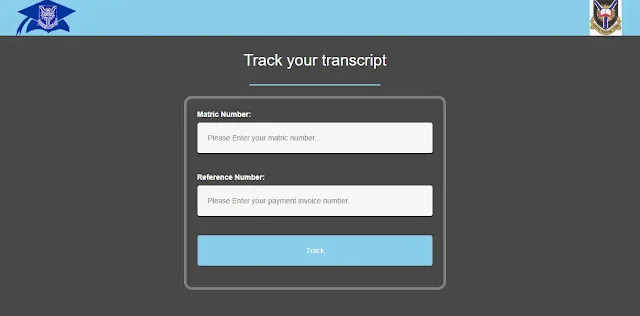 UI Transcript below finished that step