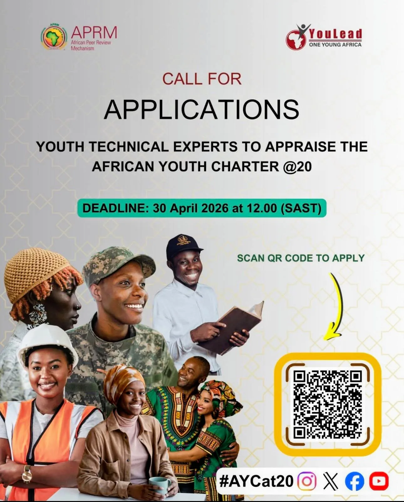 How to apply for APRM Youth Technical Expert 2026