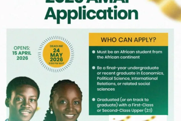 Africa Macroeconomic Analysts Program AMAP 2026