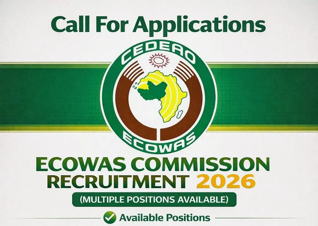 How to apply for ECOWAS Recruitment 2026