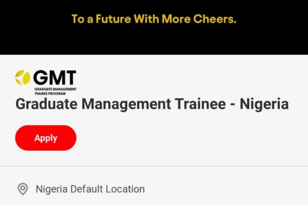 Graduate Trainee Program at Brewery