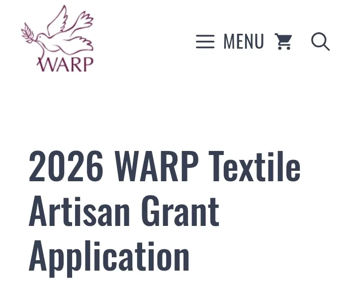 Application for WARP Artisan Support Grants