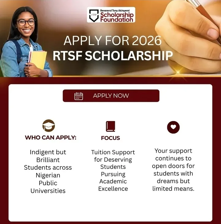 2026 RTSF Scholarship