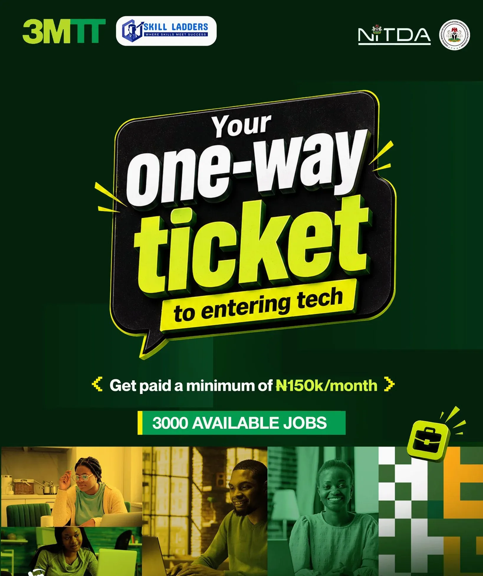 Application for 3MTT talent registry on job portal