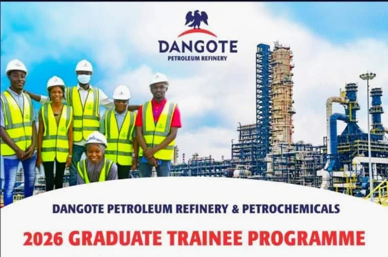 An update about Dangote Petroleum Refinery 2026 Graduate Trainee