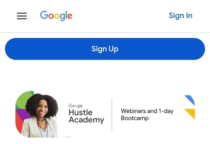How to apply for Google Hustle Academy 2026 from Google Hustle Academy Portal with Grow with Google.