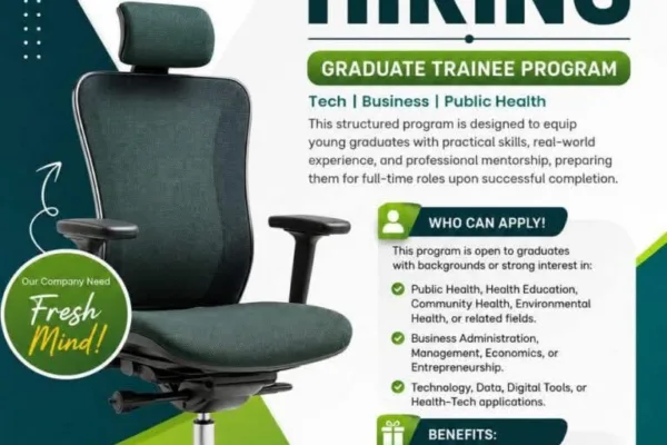 Application for 2026 Greenery Global Services Graduate Trainee Program