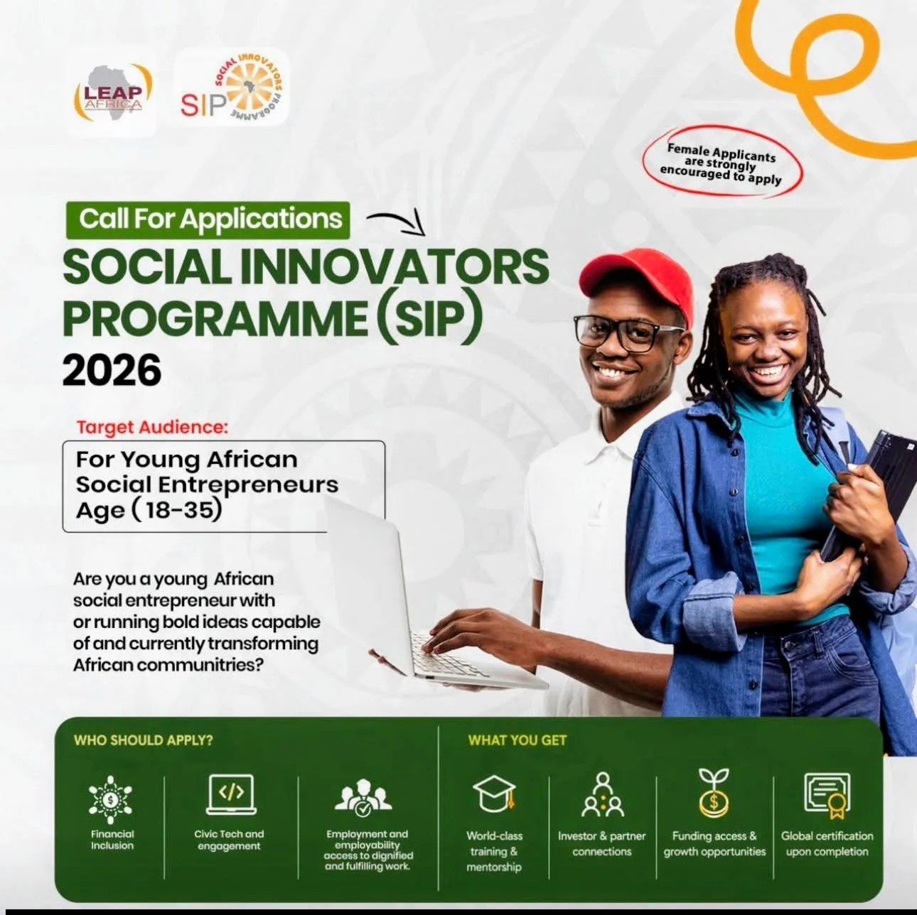 Social Innovators Programme 2026