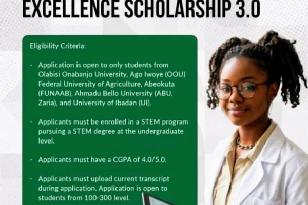 Apply for Boluwatife Olubusoye STEM Excellence Scholarship