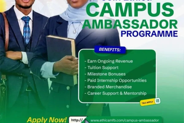 Ethica Campus Ambassador Programme