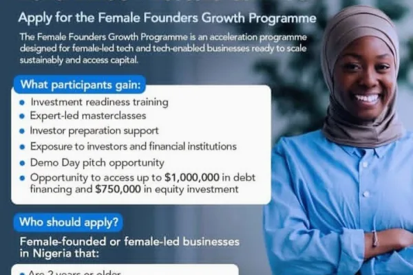 Application for FSDH Female Founders Growth Programme 2026