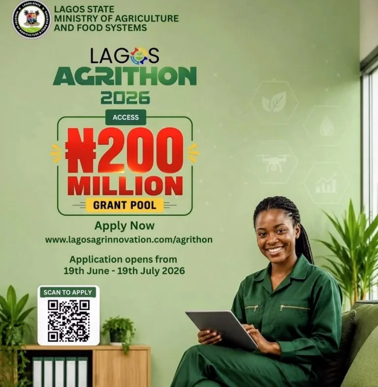 Apply for Lagos Agrithon 2026