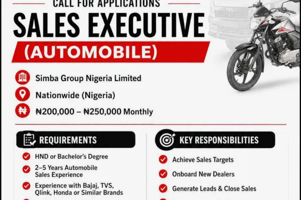 Simba executives recruitment