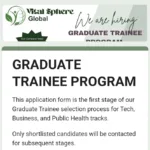 Application guide for Viral Sphere Global Graduate Trainee