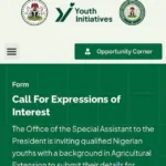 Application now open for Federal Agricultural Extension Youth Initiative