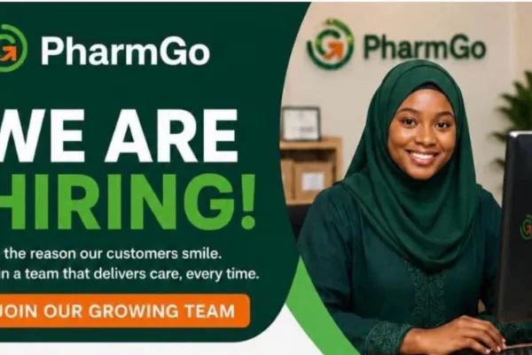 Application for Application for PharmGo Limited Vacancies