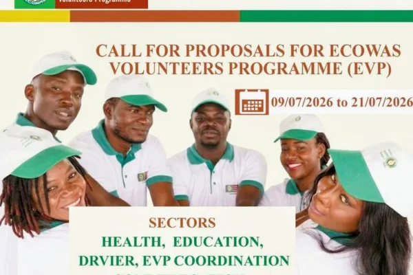 Apply for Ecowas Volunteers Programme