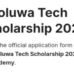 Enioluwa Tech Scholarship