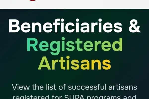 Check your FG ITF Skill-Up Artisans Programme Shortlist