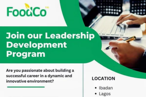 Apply for FoodCo Leadership Development Programme 2026